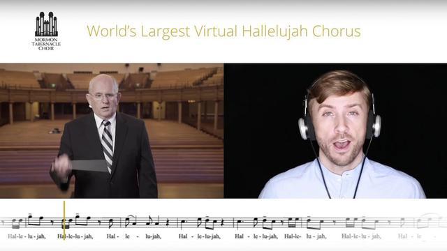 Mormon Tabernacle Choir inviterer fans til at synge med i et virtuelt hallelujah kor 